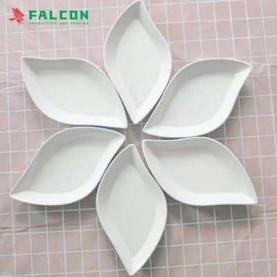 Mua đĩa sứ trắng đẹp liên hệ tới công ty Falcon
